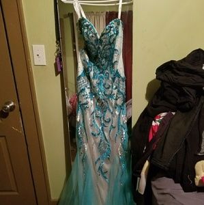 A beautiful prom or any special occasion dress